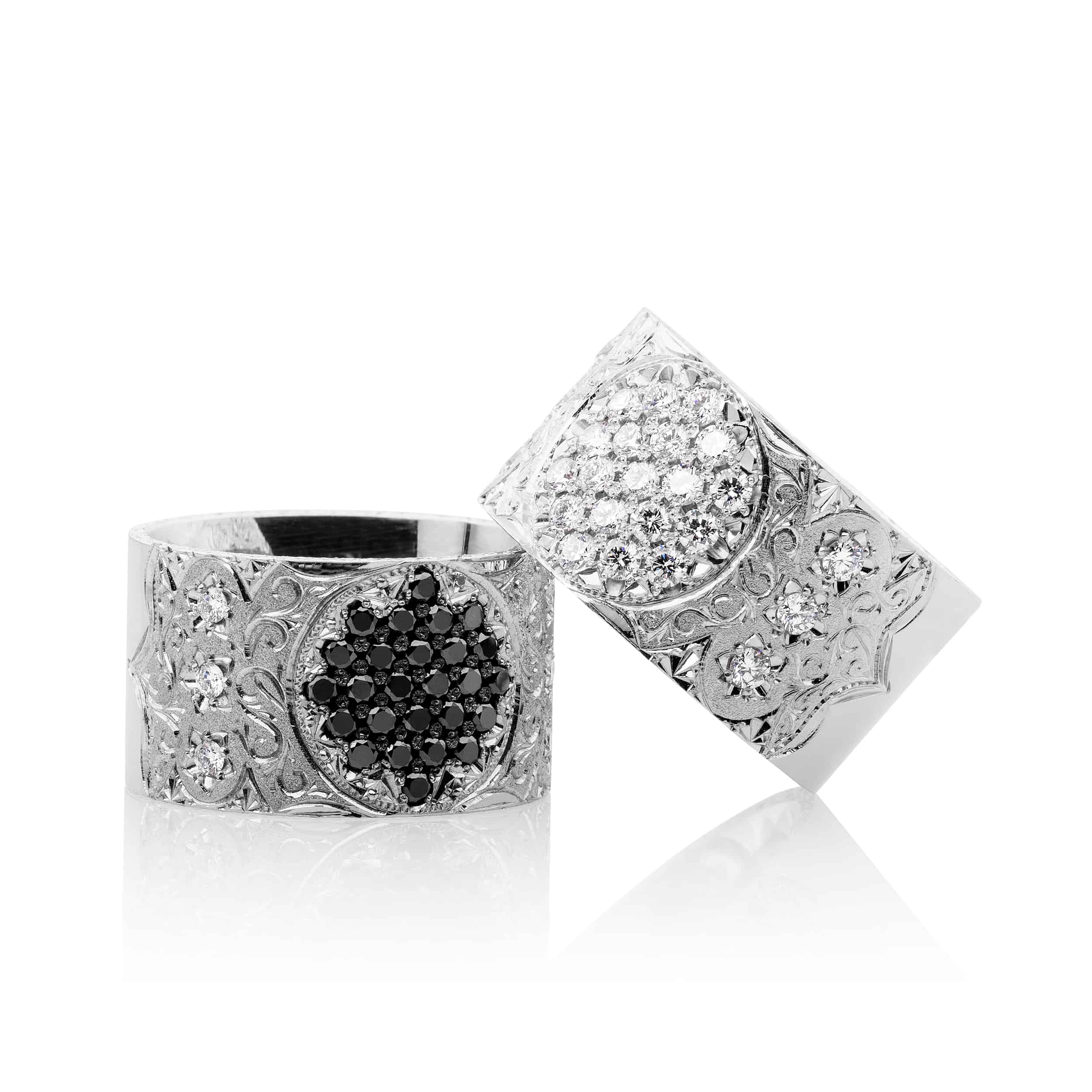 Witte of zwarte diamant