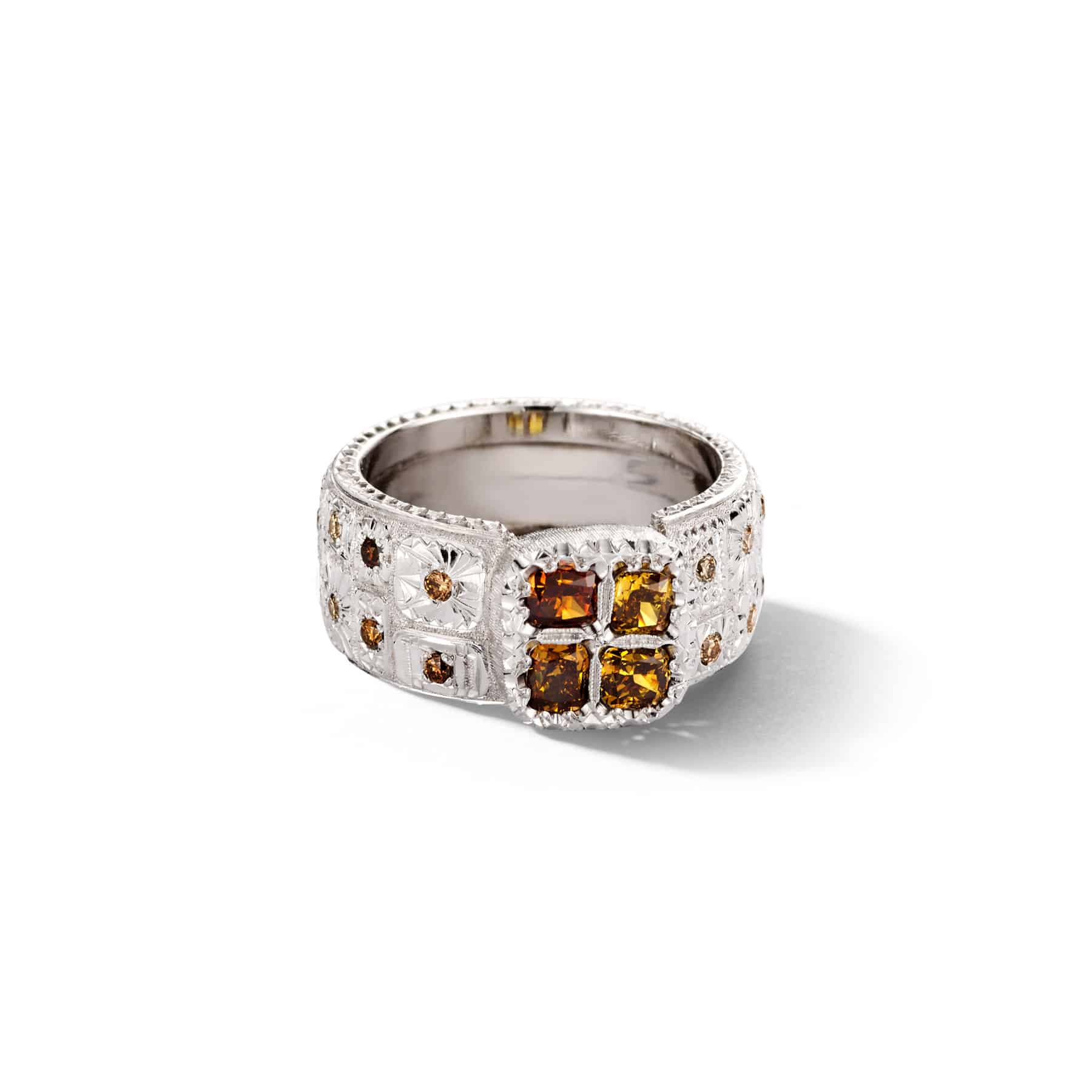Natural fancy colored diamond