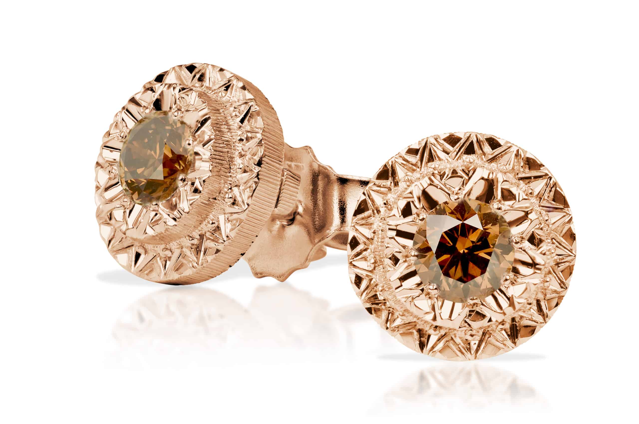 Cognac-kleurige diamant
