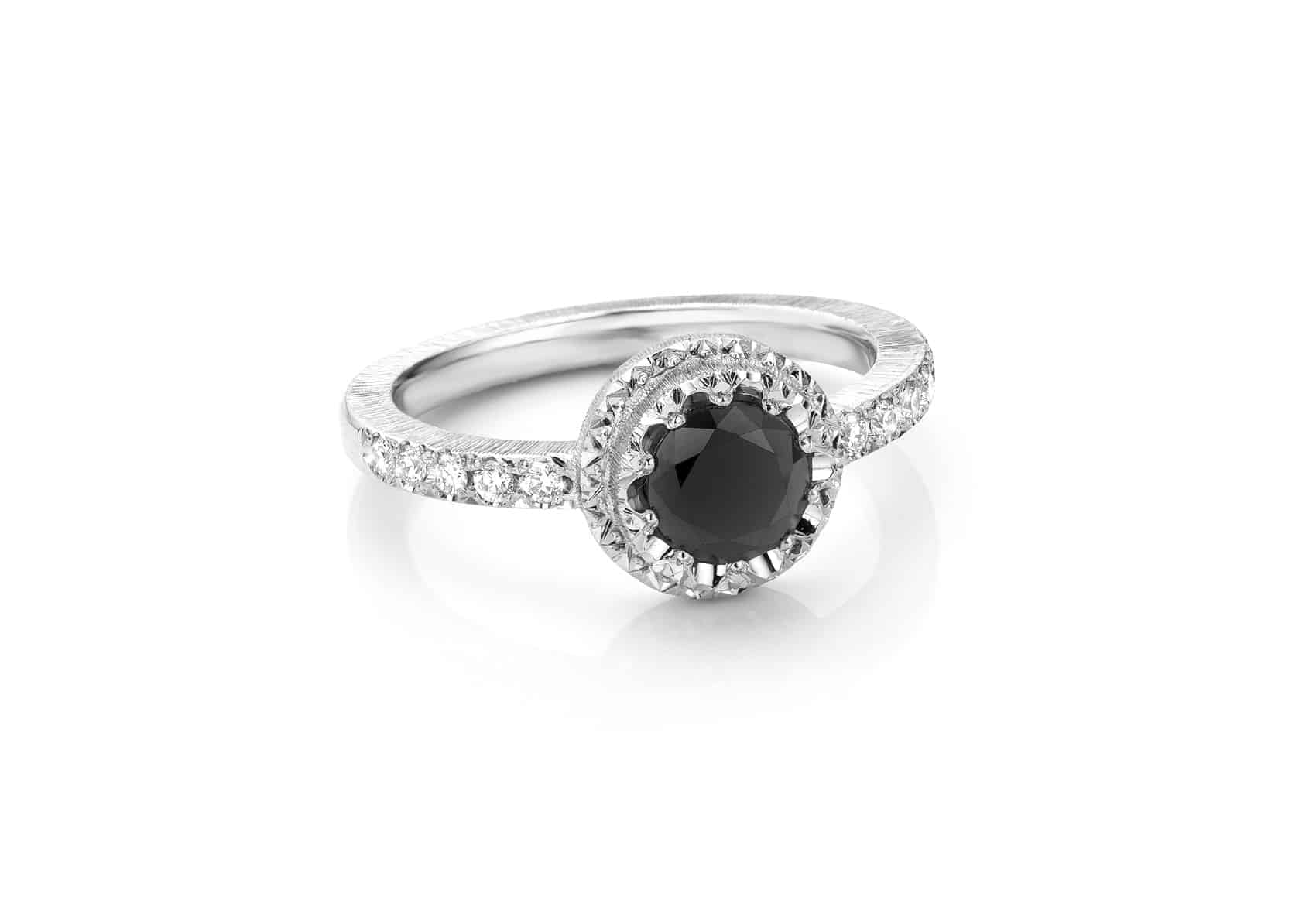 Zwarte en witte diamant